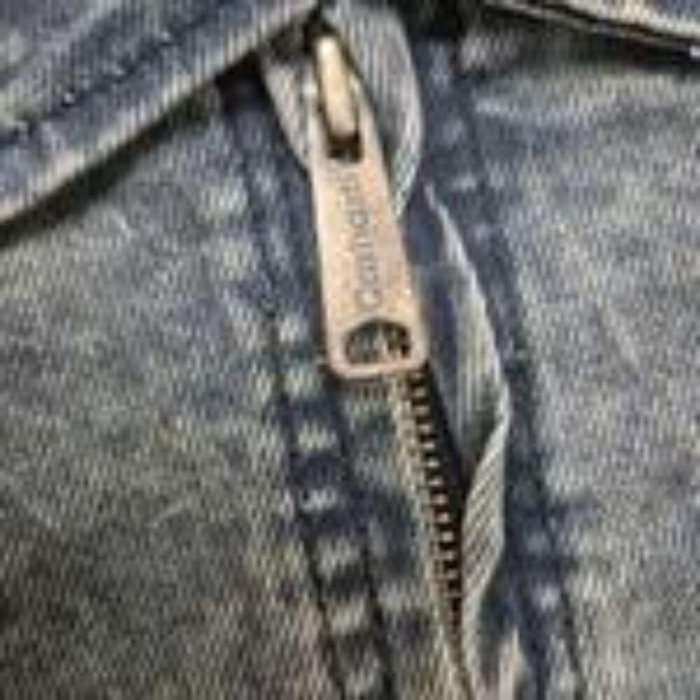 Carhartt Acid-wash Reworked Detroit Jacket Smalll Full Zip Long Sleeve - Picture 4 of 7